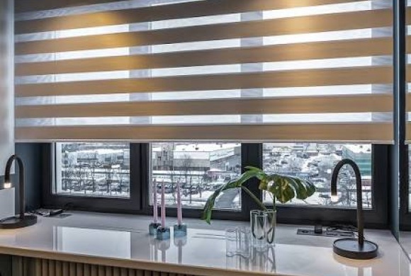 Рулонные шторы "Зебра" - Компания «Панорама» Рулонные шторы "Зебра" - Компания «Панорама»