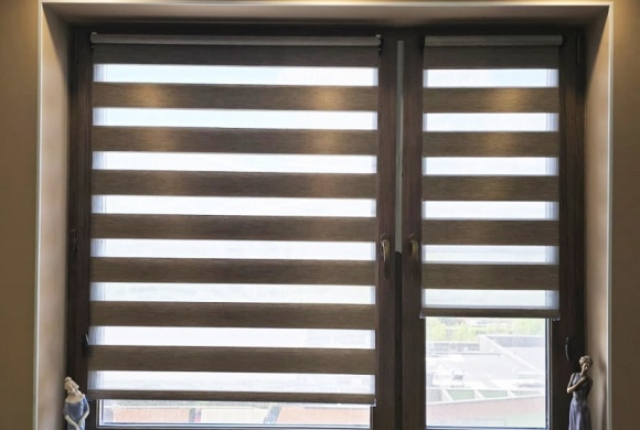 Рулонные шторы "Зебра" - Компания «Панорама» Рулонные шторы "Зебра" - Компания «Панорама»